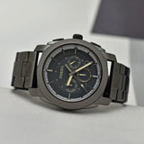 Fossil Machine Chronograph Grey Dial Grey Steel Strap Watch for Men - FS5172 Authentic Buy Shop Now
