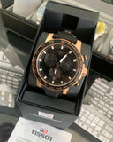 Tissot Supersport Chrono Black Dial Black Leather Strap Watch for Men - T125.617.36.051.00 Authentic Buy Shop Now
