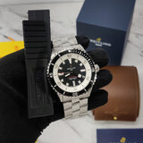 Breitling Superocean Automatic 44mm Black Dial Silver Steel Strap Watch for for Men - A17376211B1A1 Authentic Buy Shop Now