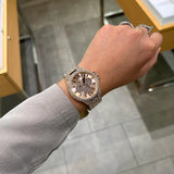 Michael Kors Camille Multifunctional Crystals Rose Gold Dial Rose Gold Steel Strap Watch for Women - MK6961 Authentic Buy Shop Now