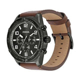 Fossil Brox Multifunction Grey Dial Brown Leather Strap Watch for Men - BQ2800 Authentic Buy Shop Now