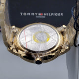 Tommy Hilfiger Hunter White Dial Gold Steel Strap Watch for Men - 1791609 Authentic Buy Shop Now