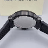 Michael Kors Dylan Black Dial Black Rubber Strap Watch for Men - MK8152 Authentic Buy Shop Now