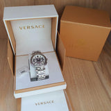 Versace Aion Chronograph White Dial Silver Steel Strap Watch for Men - VBR040017 Authentic Buy Shop Now