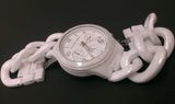 Michael Kors Ceramic White Dial White Steel Strap Watch for Women - MK5387 Authentic Buy Shop Now