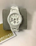Michael Kors Ceramic White Dial White Steel Strap Watch for Women - MK5387 Authentic Buy Shop Now