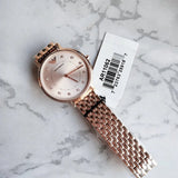 Emporio Armani Dress Quartz Rose Gold Dial Rose Gold Steel Strap Watch For Women - AR11062 Authentic Buy Shop Now