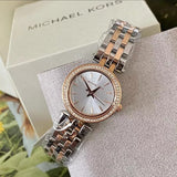 Michael Kors Darci Silver Dial Two Tone Steel Strap Watch for Women - MK3298 Authentic Buy Shop Now
