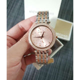 Michael Kors Darci Rose Gold Dial Two Tone Steel Strap Watch for Women - MK3726 Authentic Buy Shop Now