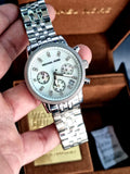 Michael Kors Ritz White Dial Silver Stainless Steel Strap Watch for Women - MK5020 Authentic Buy Shop Now