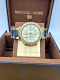 Michael Kors Ritz Gold Dial Two Tone Steel Strap Watch for Women - MK6328 Authentic Buy Shop Now