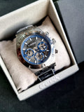 Guess Continental Grey Dial Grey Steel Strap Watch for Men - GW0260G3 Authentic Buy Shop Now