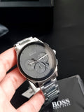 Hugo Boss Oxygen Grey Dial Silver Steel Strap Watch for Men - 1513596 Authentic Buy Shop Now