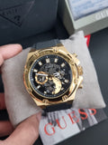 Guess Third Gear Multifunction Black Dial Black Rubber Strap Watch for Men - GW0334G2 Authentic Buy Shop Now