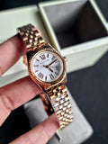 Michael Kors Lexington Quartz White Dial Rose Gold Steel Strap Watch For Women - MK3230 Authentic Buy Shop Now