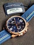 Tommy Hilfiger Decker Multifunction Blue Dial Blue Rubber Strap Watch for Men - 1791474 Authentic Buy Shop Now
