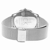 Calvin Klein Minimal Blue Dial Silver Mesh Bracelet Watch for Men - K3M2112N Authentic Buy Shop Now