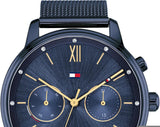 Tommy Hilfiger Blake Quartz Blue Dial Blue Mesh Bracelet Watch for Men - 1782305 Authentic Buy Shop Now