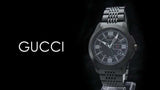 Gucci G Timeless Black Dial Black Steel Strap Watch For Men - YA126202 Authentic Buy Shop Now