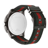 Gucci G Timeless Sport Black Dial Two Tone NATO Strap Watch For Men - YA126229 Authentic Buy Shop Now