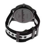 Gucci G Timeless XL White Dial Two Tone NATO Strap Watch For Men - YA126243 Authentic Buy Shop Now