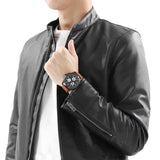 Gucci G-Timeless Chronograph Black Dial Brown Leather Strap Watch For Men - YA126271 Authentic Buy Shop Now