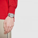 Gucci G Timeless Eryx Silver Dial Silver Steel Strap Watch For Men - YA126339/40 Authentic Buy Shop Now