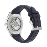 Gucci G Timeless Automatic Blue Dial Black Leather Strap Watch For Men - YA126347 Authentic Buy Shop Now