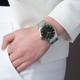 Gucci G Timeless Black Dial Silver Steel Strap Watch For Women - YA1264029A Authentic Buy Shop Now
