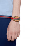 Gucci G Timeless Quartz Brown Dial Brown Leather Strap Unisex Watch - YA1264077 Authentic Buy Shop Now