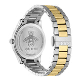 Gucci G Timeless Silver Dial Two Tone Steel Strap Watch For Women - YA1264131 Authentic Buy Shop Now