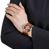Gucci G Timeless Quartz Green & Red Dial Brown Leather Strap Watch For Men - YA126451 Authentic Buy Shop Now