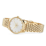 Gucci G Timeless Quartz Mother of Pearl Dial Gold Steel Strap Watch For Women - YA1265021 Authentic Buy Shop Now