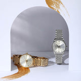Gucci G Timeless Quartz Mother of Pearl Dial Gold Steel Strap Watch For Women - YA1265021 Authentic Buy Shop Now