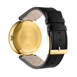 Gucci G Interlocking Grammy Special Edition Black Dial Black Leather Strap Watch For Men - YA133212 Authentic Buy Shop Now