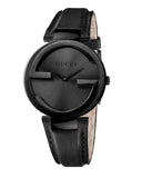 Gucci Interlocking G Black Dial Watch For Women - YA133302 Authentic Buy Shop Now