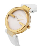 Gucci Interlocking Latin Grammy Special Edition Gold Watch For Women - YA133313 Authentic Buy Shop Now
