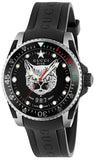 Gucci Dive Feline Black Dial Black Rubber Strap Watch For Men - YA136323 Authentic Buy Shop Now