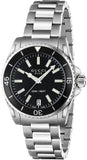 Gucci Dive Black Dial Silver Steel Strap Watch For Women - YA136403 Authentic Buy Shop Now