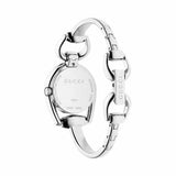 Gucci Horsebit Collection Diamonds Mother of Pearl White Dial Silver Steel Strap Watch For Women - YA139504 Authentic Buy Shop Now