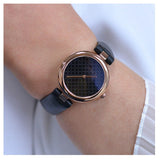 Gucci Diamantissima Quartz Black Dial Black Leather Strap Watch for Women - YA141401 Authentic Buy Shop Now
