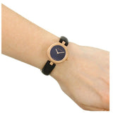 Gucci Diamantissima Quartz Black Dial Black Leather Strap Watch for Women - YA141501 Authentic Buy Shop Now