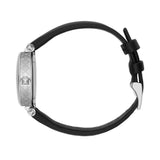 Gucci Diamantissima Quartz Diamonds Black Dial Black Leather Strap Watch for Women - YA141506 Authentic Buy Shop Now