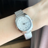 Gucci G Frame Quartz Diamonds Silver Dial Silver Steel Strap Watch For Women - YA142504 Authentic Buy Shop Now