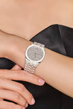Gucci 25H Quartz Silver Dial Silver Steel Strap Watch For Women - YA163402 Authentic Buy Shop Now