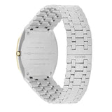 Gucci 25H Quartz Gold Dial Silver Steel Strap Watch for Women - YA163403 Authentic Buy Shop Now
