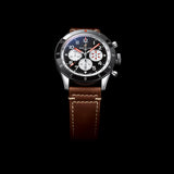 Breitling Super Avi B04 Chronograph GMT 46 Mosquito Black Dial Brown Leather Strap Watch for Men - YB04451A1B1X1 Authentic Buy Shop Now
