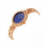 Swarovski Daytime Glittering Blue Dial Rose Gold Steel Strap Watch for Women - 5182277 Authentic Buy Shop Now