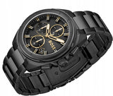 Hugo Boss Volane Black Dial Black Steel Strap Watch for Men - 1513950 Authentic Buy Shop Now