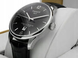 Tissot Chemin Des Tourelles Powermatic 80 Black Dial Black Leather Strap Watch For Men - T099.407.16.447.00 Authentic Buy Shop Now